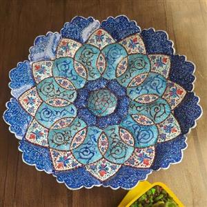 بشقاب مینا کاری سایز 25 