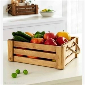 باکس چوبی دسته کنفی
