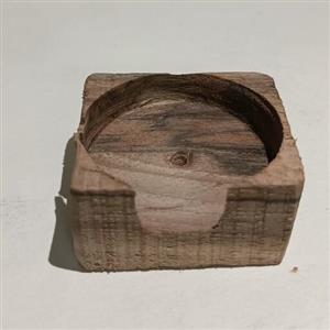 جا شمعی وارمر تکی چوبی مدل روستیک