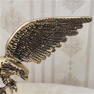 مجسمه برنزی مدل عقاب متوسط پایه سنگی کد 2627