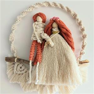 آویز اتاق کودک مکرومه