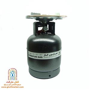 پیک نیک 3.5 کیلویی مشکی همایون گاز