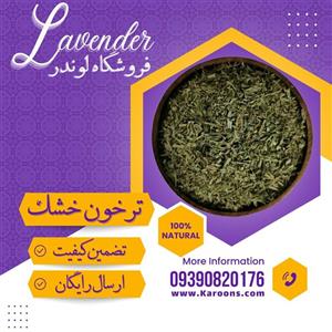 سبزی ترخون خشک معطر (100 گرمی)  لوندر