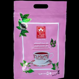 چای کیسه ای سیاه گل محمدی بسته 25 عددی
