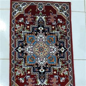 پادری فرش 700 شانه 50 در 80 سانت هریس لاکی صددرصد نخ اکریلیک با خاب بالا