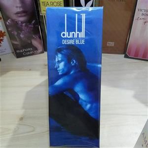 ادو تویلت مردانه دانهیل آبی مدل dunhill desire blue اورجینال حجم 100 میلی لیتر