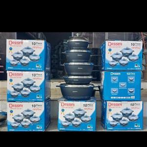 سرویس قابلمه 10پارچه دسینی درب استیل ایتالیا