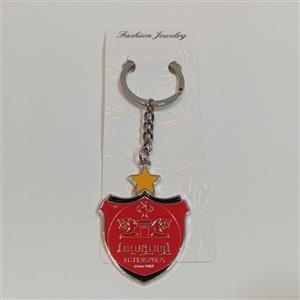 جاکلیدی پرسپولیس فلزی درجه یک  پشت آینه دار مناسب استفاده به عنوان آینه یا حکاکی جاسویچی