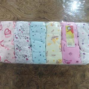 شورت زنانه آداک مدل نخی سلفونی بسته 6 عددی سایز XXL
