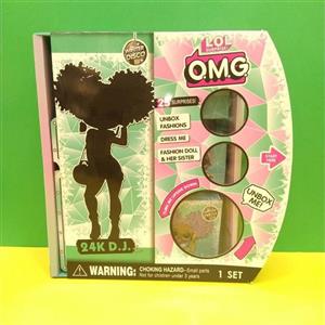عروسک ال او ال مدل راکستار 577898-L.O.L. Surprise! OMG Movie Magic Gamma Babe Fashion Doll