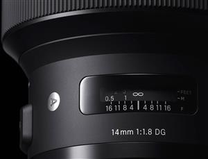 لنز سیگما مدل Sigma 14 mm f/1.8 DG HSM Art for Nikon Sigma 14mm f/1.8 DG HSM Art Lens for Nikon F