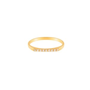 انگشتر طلا 18 عیار زنانه پرسته مدل WR337 Paraste WR337 Gold Ring For Women