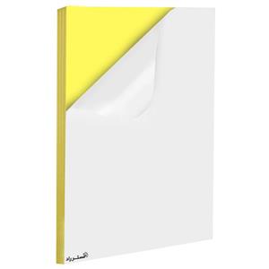 کاغذ چسب دار مستر راد مدل مات کد fiory 1819  بسته 20 عددی