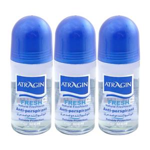 رول ضد تعریق مردانه عطرآگین مدل B1 حجم 50 میلی لیتر مجموعه 3 عددی