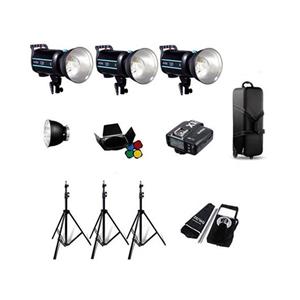 کیت کامل فلاش استودیویی 400 ژول اس اند اس S&S TC400