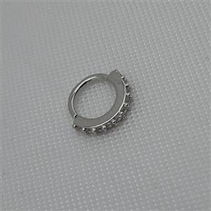 پیرسینگ بینی زنانه مدل نگینی ریز کد Zrk-30