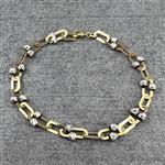دستبند طلا 18 عیار زنانه دوست خوب مدل dk166