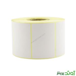 لیبل کاغذی 60×40 تک ردیفه 40x60 Paper Label