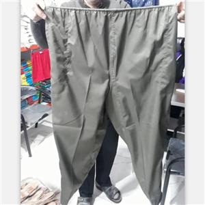 شلوار کردی مردانه  نخی قواره بزرگ سایز105 جنس و قیمت عالی کد 613
