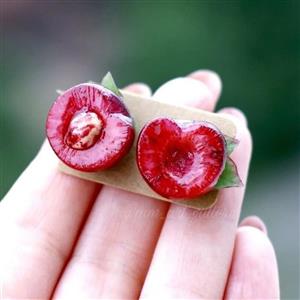 گوشواره میخی گیلاس