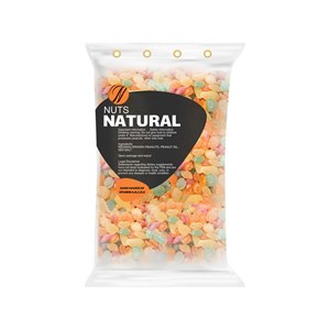 نقل تگرگی میوه ای نچرال - 250 گرم