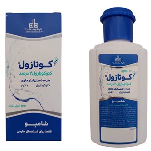 شامپو ضد شوره مو کتوکونازول مدل SAPO حجم 100 میلی لیتر