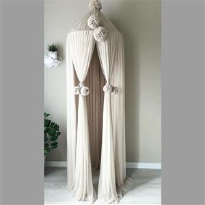 خیمه تخت نوزاد پشه بند پرحجم و رنگ دلخواه