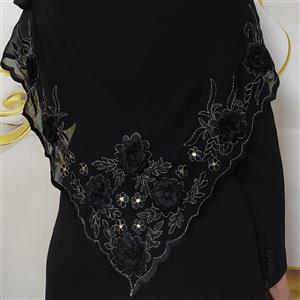 روسری گلدوزی