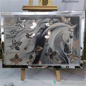 تابلو نقاشی  اسب اینهکاری