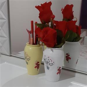 قلمدان یا گلدان سفالی