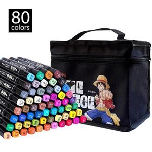 ماژیک دوسر دلی مدل Sketch Markers بسته 80 رنگ