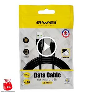 کابل شارژ اورجینال Micro USB برند AWEI CL-115M