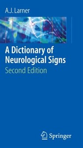 دانلود کتاب A Dictionary of Neurological Signs