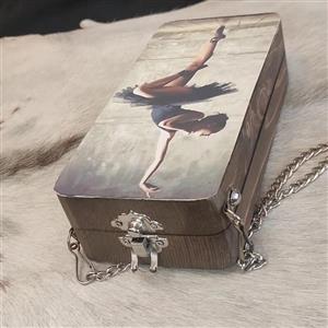 کیف چوبی زنانه