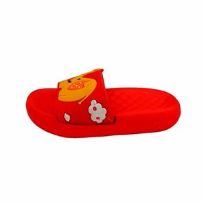 دمپایی بچگانه  پایون مدل فندقی رنگ قرمز