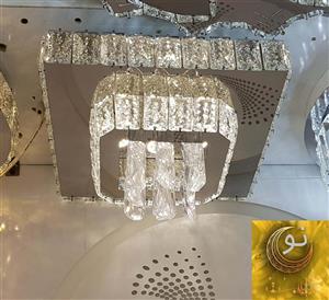 لوستر مدرن سقفی سایز 30 مربع کد 302
