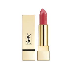 رژ لب جامد براق ماندگاری بالا پیور کوتور رد ایوسن لورن - وای اس ال 17 Rose Dahlia اورجینال Pure Couture Red Radiant Long lasting lipstick Yves Saint Laurent - YSL