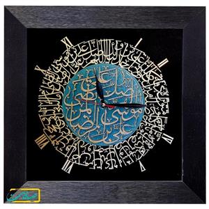 ساعت دیواری معرق صلوات خاصه امام رضا (علیه السلام)