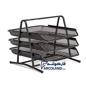 کازیه فلزی توری سه طبقه مدل PR-3 ایدل  