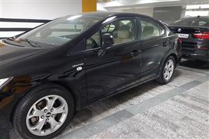 خودرو هوندا سیویک اتوماتیک 1392 HONDA CIVIC 2013 Automatic Car 