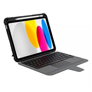 کیف کلاسوری کیبورد دار نیلکین مدل Bumper Combo Keyboard مناسب برای تبلت اپل iPad 10 10.9 2022 Nillkin Case for Apple 