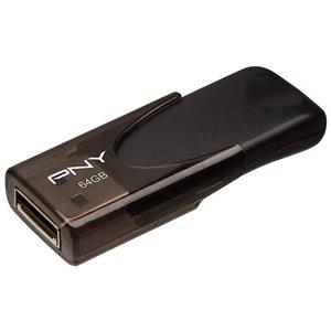 فلش مموری پی ان وای مدل P-FD64GATT4-EF USB 2.0 ظرفیت 64 گیگابایت PNY P-FD64GATT4-EF USB 2.0 Flash Memory - 64GB