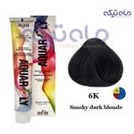 رنگ مو آکوارلی شماره smoky dark blonde 6k سری اسموکی حجم 100 میل