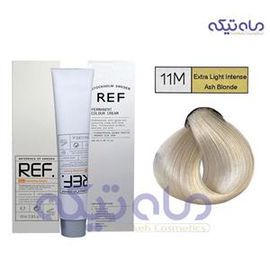 رنگ مو رف ref شماره extra light intense ash blonde 11m سری زیتونی حجم 100 میل 