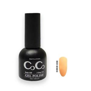 لاک ژل کوکو شماره 038  حجم 15 میلی لیتر