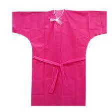 گان آرایشگاهی یک بار مصرف اسپان باند قد 90  کد 0445