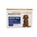 قطره ضد انگل سگ یوروپت Europet ‌‌Fibrolife Drop بسته 5 عددی