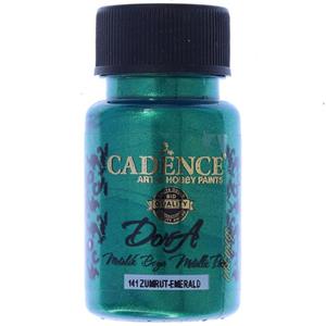 رنگ دورا متالیک سبز (ZUMRUT-EMERALD) کد 141 کادنس CADENCE