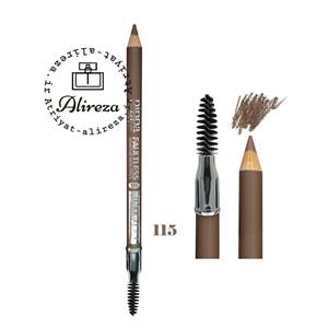 مداد ابروی غیرپودری پیپا Faultless Non Powder Browlier Pippa شماره 115