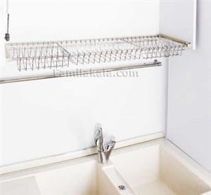 آبچکان داخل کابینت MDF استیل 304 طرح بافته